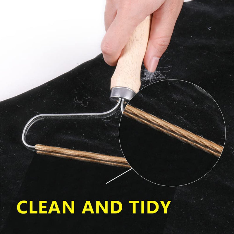 Portable lint remover animal hair, reusable pack of 2 lint roller animal hair, animal hair remover for removing lint or animal hair from clothing, sofas, beds - PawsPlanet Australia