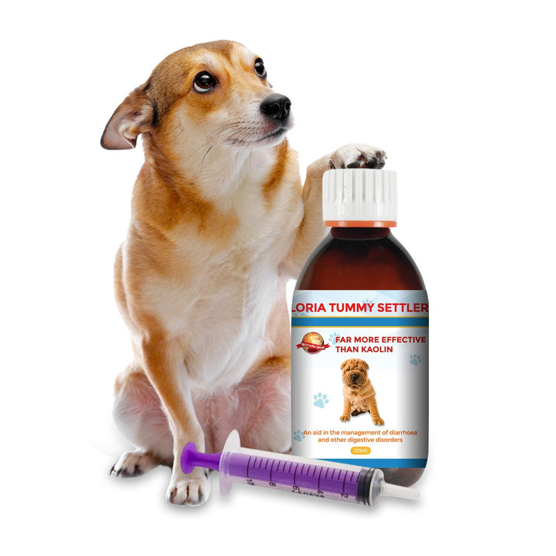 Uploria Pet World Fast Acting Diarrhoea Treatment For Dogs 100ml 100% Natural Effective Digestive Fix For Loose Stools, Stomach Upsets | .UK Manufactured - PawsPlanet Australia