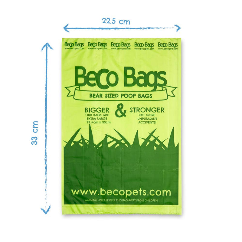 [Australia] - Beco Bags, Eco-Friendly Dog Waste Bags, 60 Extra Thick and Strong Poop Bags for Dogs Value Pack (270 Bags) 