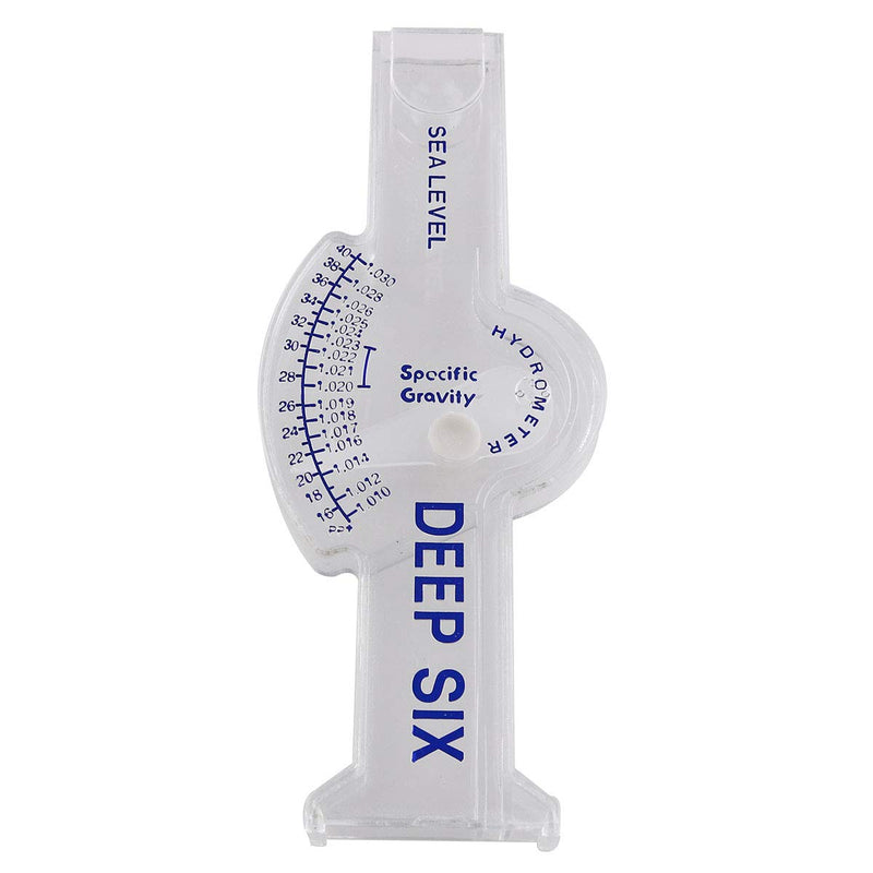 ZRM&E Seawater Hydrometer for Aquarium Aquaculture Seawater Densimeter Ocean Hydrometer Salinity Meter for Fish Tank Salinity Specific Gravity Test - PawsPlanet Australia