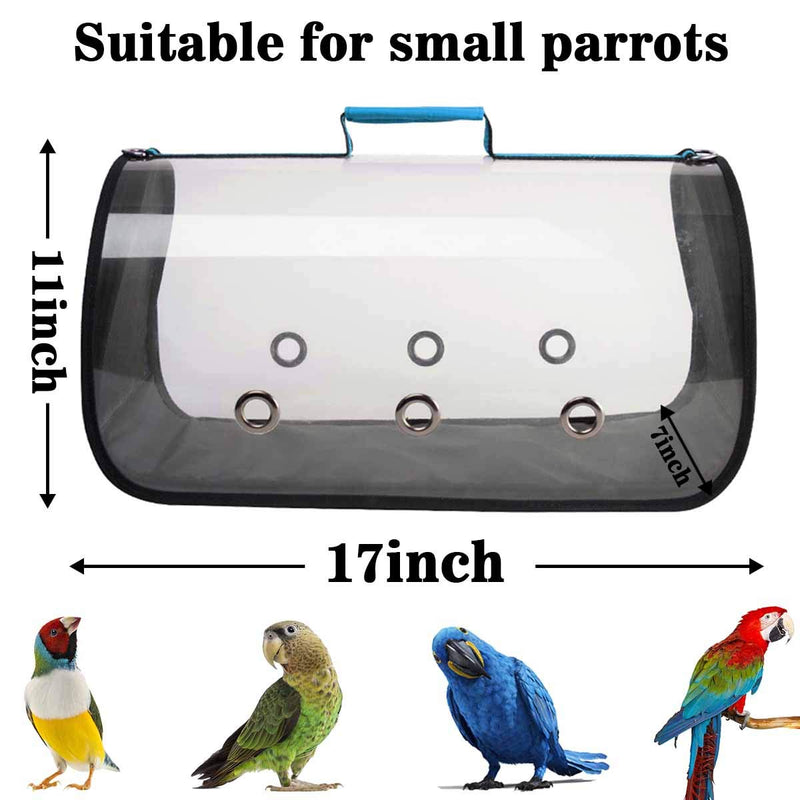 GABraden Lightweight Bird Carrier, Bird Travel Cage（Large-17 x 9 "x 11" ） - PawsPlanet Australia