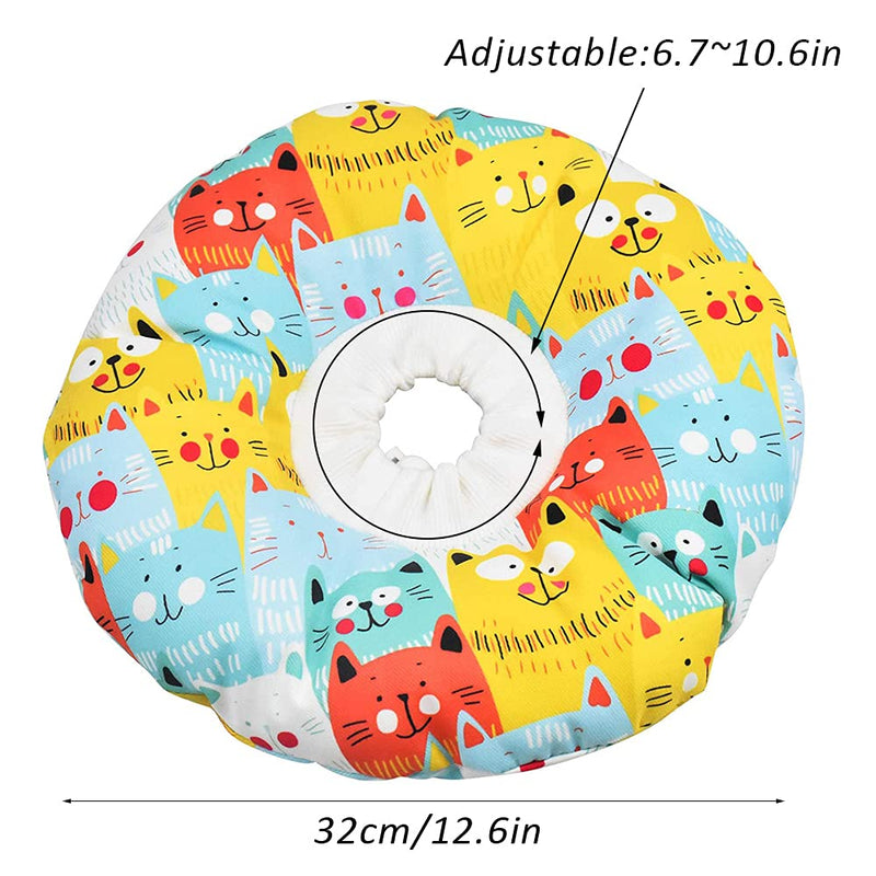 Bhina soft cat collar, cat collar soft, cat soft collar, anti-bite adjustable collar, pet protective collar, adjustable size, suitable for the postoperative recovery of cats and dogs - PawsPlanet Australia