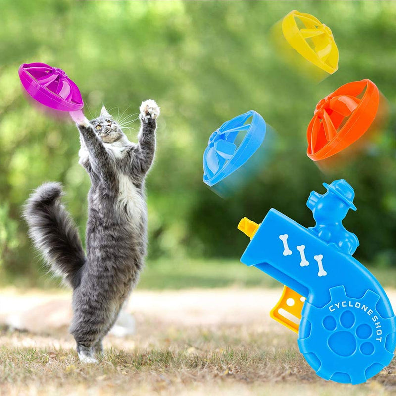 ZSWQ Cat Tracks Down Toy Set Cat Toy Fun Levels of Interactive Play, Colorful Interactive Cat Swatting Chasing Toys,12pcs(Random Color) - PawsPlanet Australia