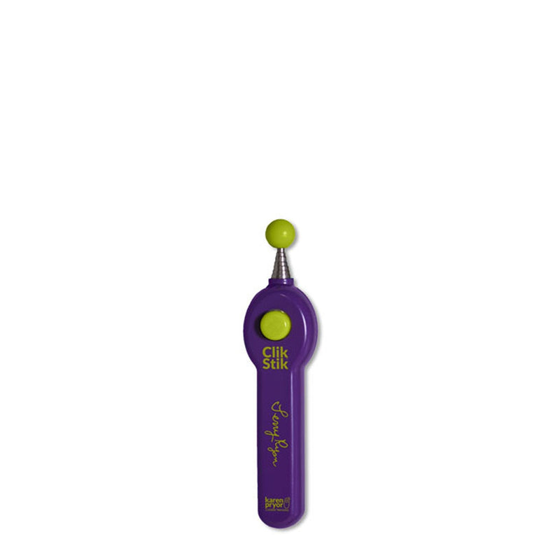 Karen Pryor Clicker Training Terry Ryan Clik Stik for Pet Training Purple - PawsPlanet Australia