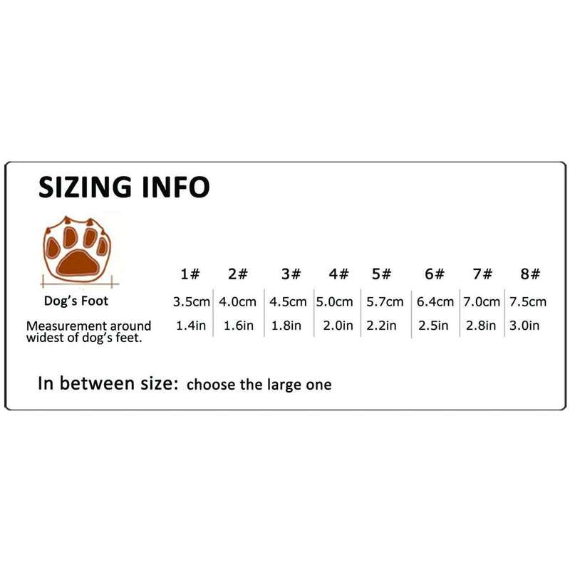 TrueLove Dog Shoes Waterproof Anti-slip Rain Boots Paw Protectors Reflective TLS3961(Black,1#) 1# Black - PawsPlanet Australia