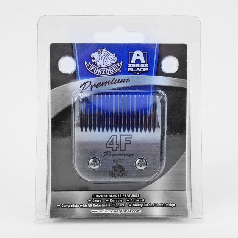 FURZONE Removable Blade - Size 4F Blades 3/8", Made from extra durable Japanese steel, Compatible with most Andis, Oster, Wahl A5 clippers Blade Size #4F - PawsPlanet Australia