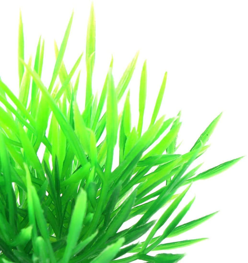 Quickun Pack of 12 Artificial Plastic Plants Set Aquarium Decor Fish Tank Ornament Decoration Cs45 - PawsPlanet Australia