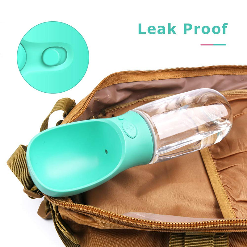 Tarnel Portable Dog Water Bottle Pet Dispenser Retractable Antibacterial Food Grade Leak Proof Dog Cat Drink Bottle Bowl Outdoor Drinking Cup for Pet Walking Travelling Drinking 550ml Classic Blue - PawsPlanet Australia