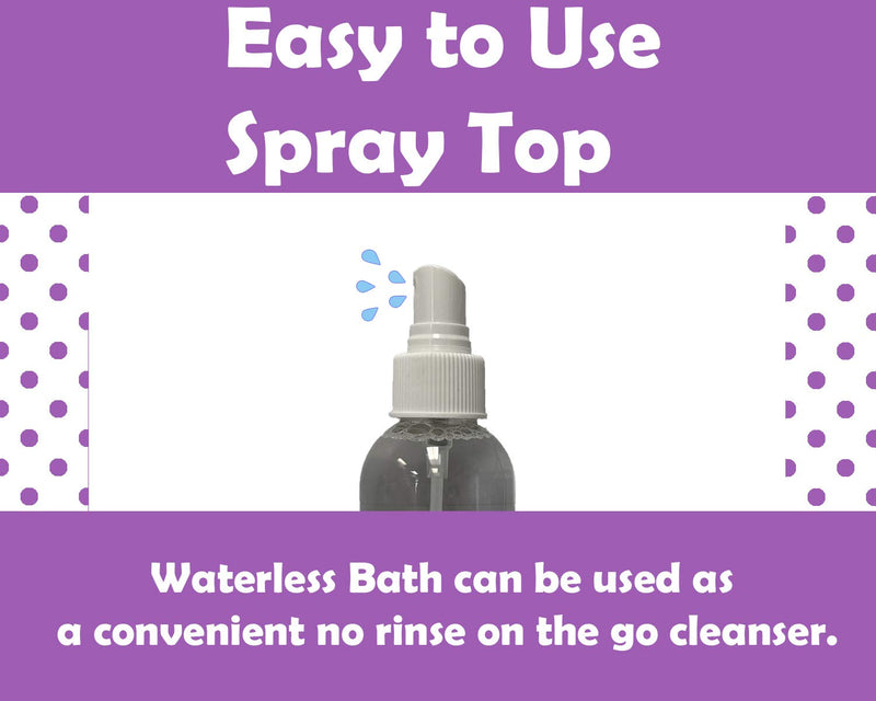 [Australia] - Speak Pet Products Natural Moisturizing Calming Lavender Waterless Bath Spray, 8 Ounce Bottle 