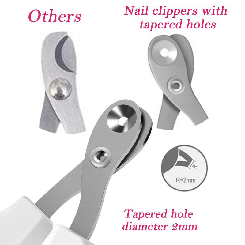 BSITSSS Cat Claw Scissors, Professional Cat Nail Scissors Claw Scissors for Dogs, Small Cats Claw Cutter, Cat Accessories Cat Nail Clipper Ideal for Small Dogs Puppies Cats With File (Pink) Pink - PawsPlanet Australia