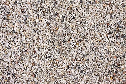 TM Aquatix Aquarium Sand White Fish Tank Gravel Natural Substrate (1kg, Grey 2-3mm) 1kg - PawsPlanet Australia