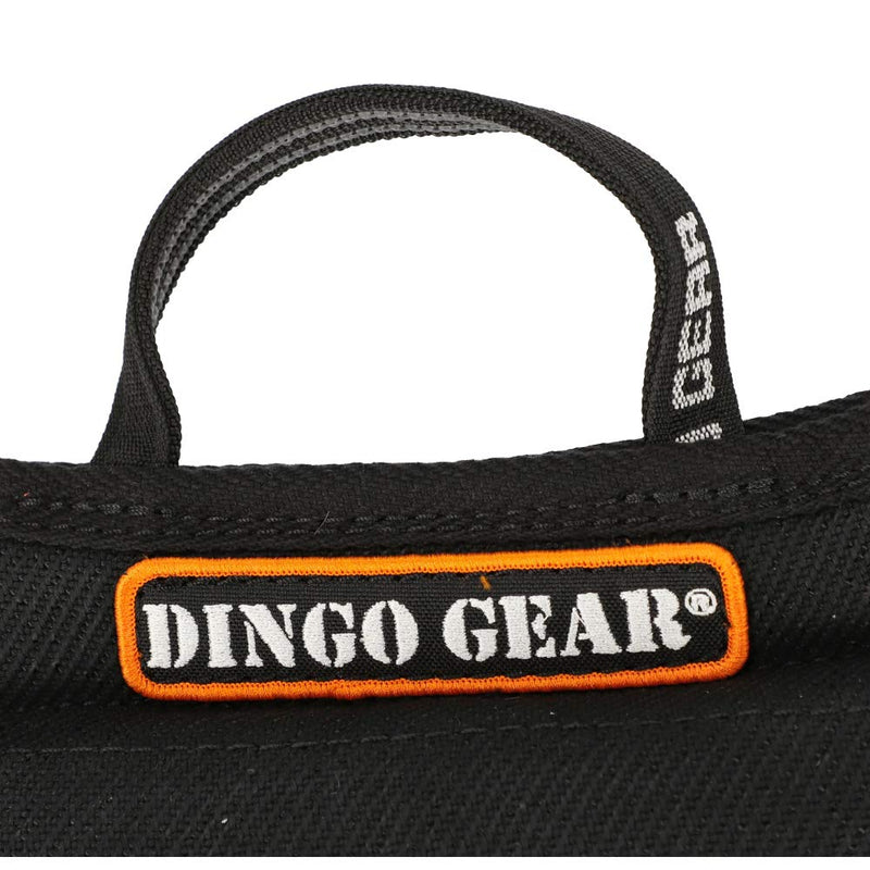 DINGO GEAR Dog Bite Pillow Handmade Wedge with 3 Handles for Training Medium Soft Nylcot, Red S00526 BLACK - PawsPlanet Australia