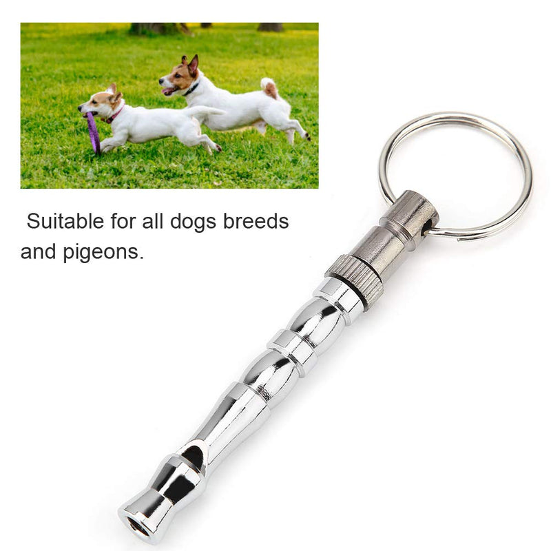 Portable Dog Training Whistle Metal Pigeon Training Whistle Dog Training Tool Pet Behavior Trainer with Keyring for Obedience and Recall - PawsPlanet Australia