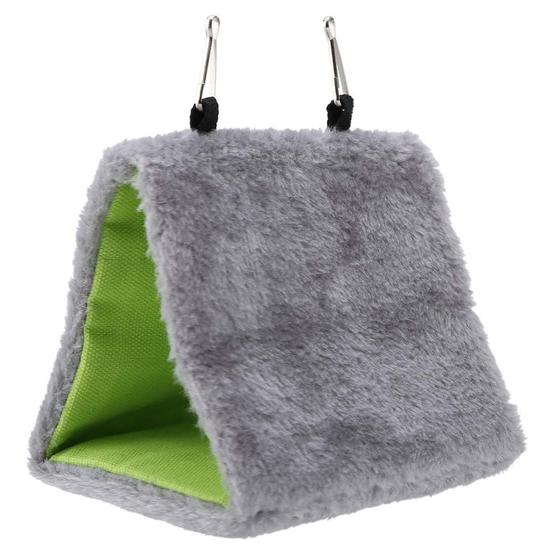 [Australia] - AYNEFY Flannel Bird Nest, Hanging Tent Warm Triangular Pet Cave House for Bird Parrot Hamster Cat Rabbit Squirrel 