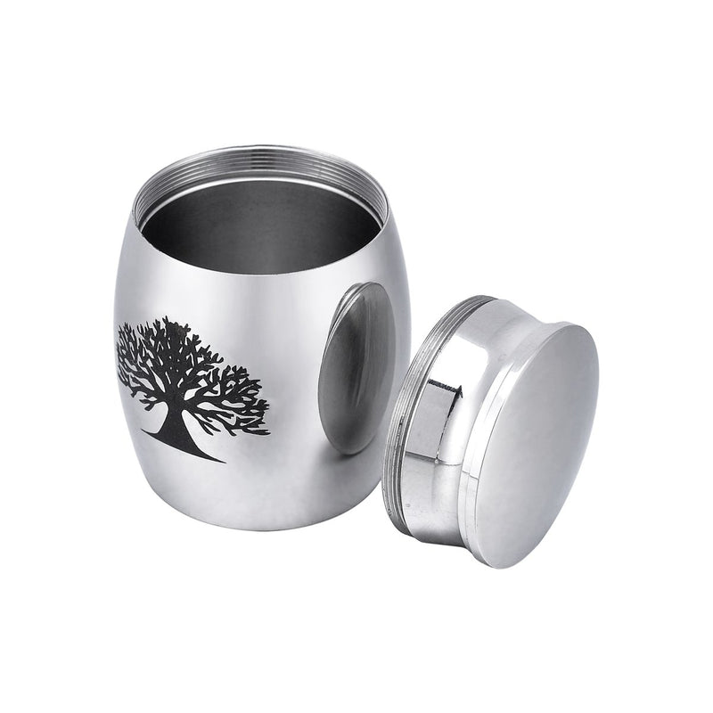 Mini Cremation Urns Tree of Life Mini Funeral Urn for Ashes Keepsake 40mmx30mm - PawsPlanet Australia