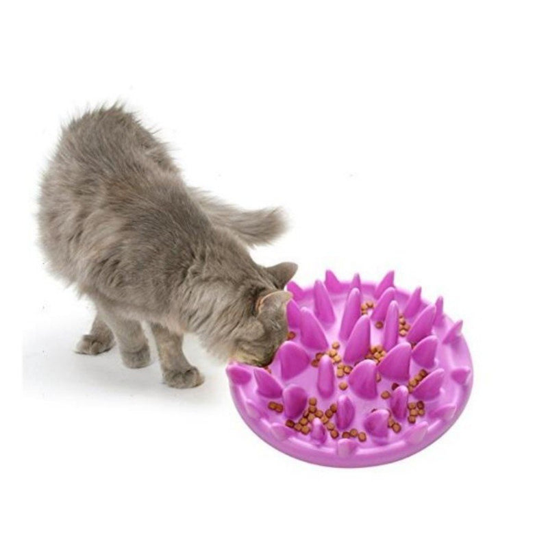[Australia] - PIVBY Cat Catch Interactive Feeder - Slow Feed Bowl Anti-gulping Bloat Stop Pet Bowl for Dog Puppy 