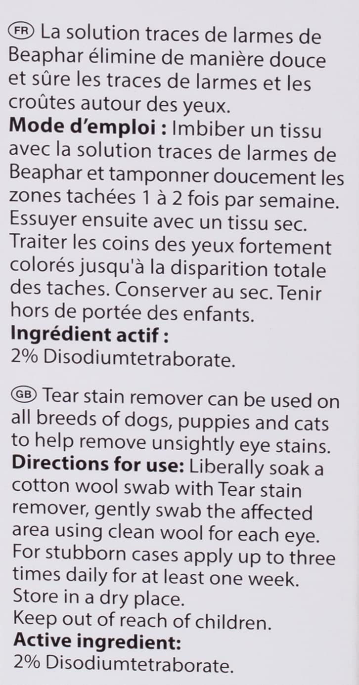 Beaphar Tear Stain Remover - PawsPlanet Australia