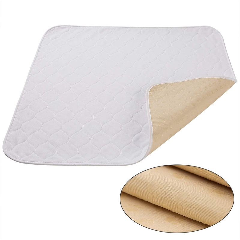 Yangbaga washable puppy pads 4 pieces 60 x 60 cm, dog toilet for home puppy toilet white, training pads reusable, quick-absorbing puppy pads for dogs, cats, guinea pigs 60x60 - PawsPlanet Australia
