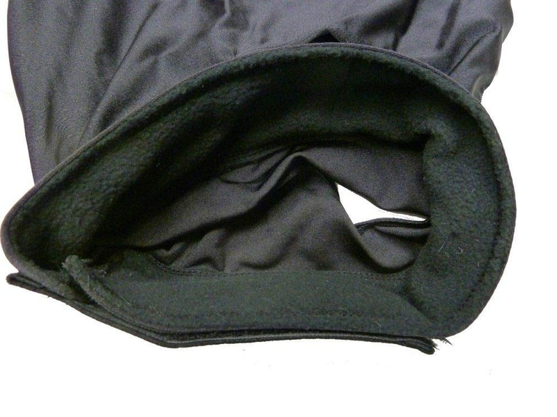 [Australia] - AJ Tack Wholesale Horse Slinky Hood Shoulder Guard Mane Keeper Lycra Full Zipper Fleece Band Black X-Large 