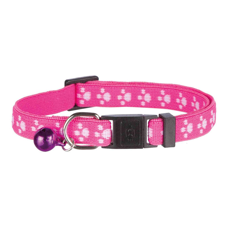 TX-4202 Cat Collar, Elastic, Nylon, Assorted colors black - PawsPlanet Australia