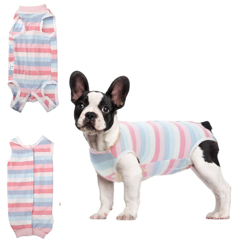 Healing Suits for Dogs, Female Male Anti Licking Dog Onesies, After Surgery for Abdominal Wounds Cone E-Collar Alternative Pet Vest, Prevent Licking, Biting (Pink-S) Pink-S - PawsPlanet Australia