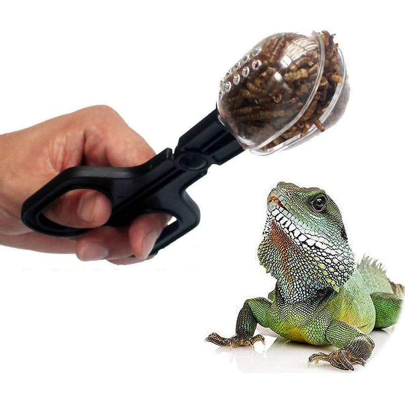 ABMRO Reptile Feeding Tool,Cleaning Clamp and Long Feeding Tweezers for Hamsters,Insects,Turtle,Snake,Spider,Frog,Gecko,Chameleon and Other Small Animals - PawsPlanet Australia