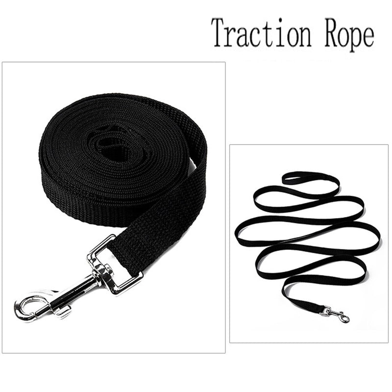 Tow line 5 m, tow line for large dogs, dog leash 5 m adjustable, dog tow lines with storage bag & handle, non-slip and robust training lead for small to large dogs - PawsPlanet Australia