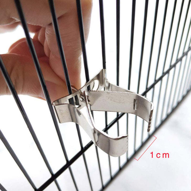 Balacoo 3pcs Birds Food Holder Pet Parrot Fruit Vegtable Clip Feeder Device Pin Clamp Bird Cage Accessories Size 1 - PawsPlanet Australia