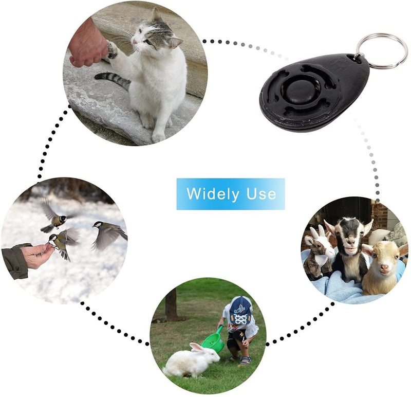 Dog Clickers Dog Training Clicker Pet Training Clicker with Big Button Effective Pet Clicker Behavioral Training Tool for Dog, Cat, Horse - PawsPlanet Australia