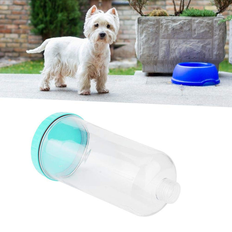 Cinnyi 900ML Large Capacity Pet Cage Hanging Water Feeder, Plastic Pet Dog Cat Cage Drinking Bottle Feeder Feeding Bottle(Green) Green - PawsPlanet Australia