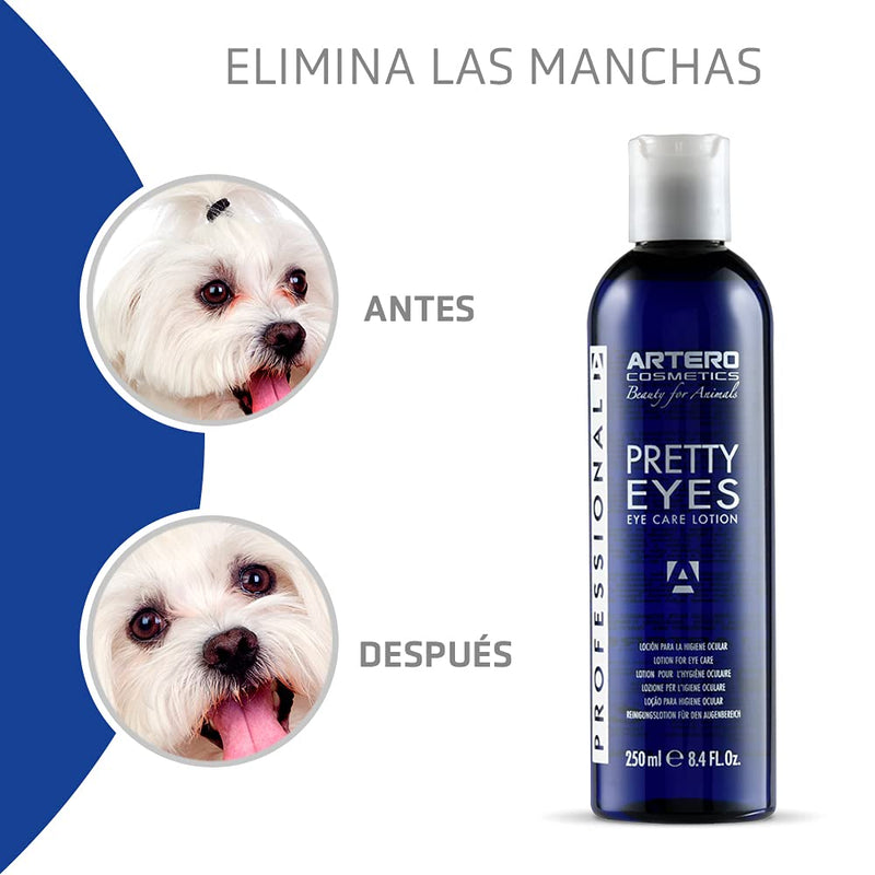 Artero Pretty Eyes. Tear Stain Remover. Professional grooming eye cleaner & stain reducer. - PawsPlanet Australia