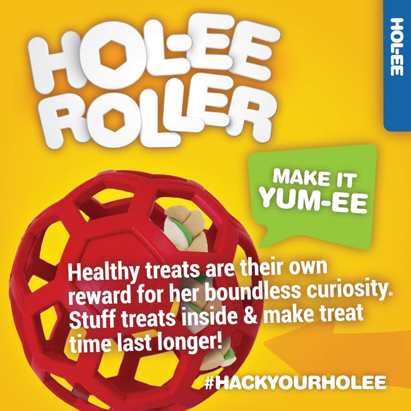 JW Hol-Ee Roller Small By Dog Toy Chew And Bite, Assorted colors - PawsPlanet Australia