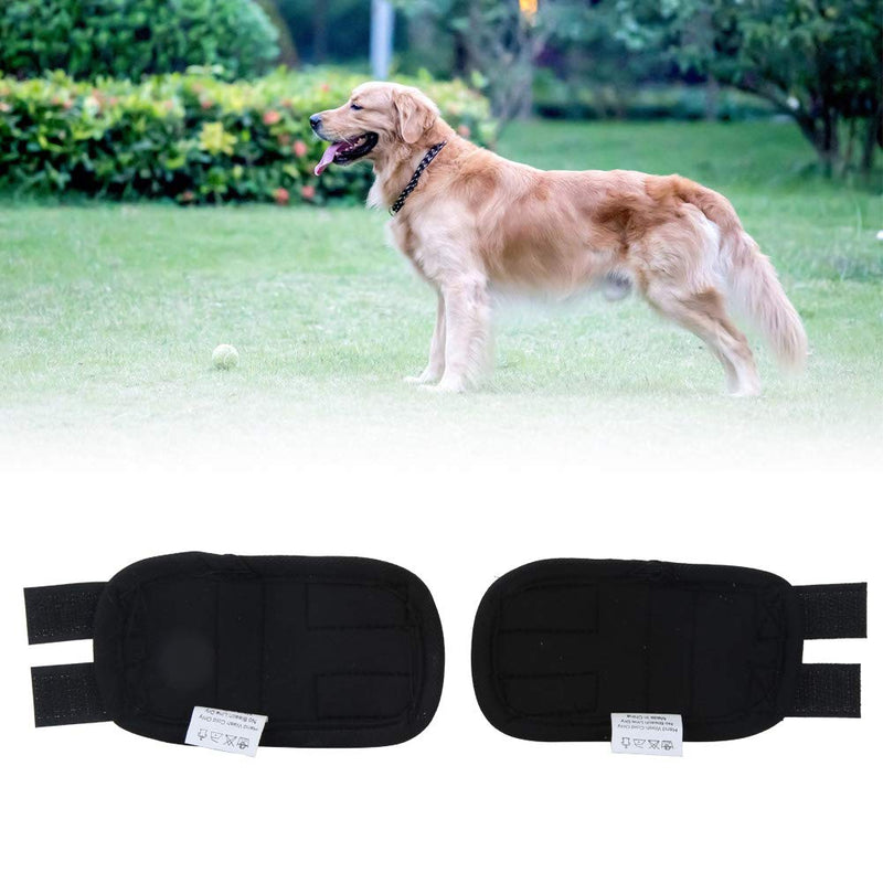 Atyhao Pet Leg Brace, Dog Front Leg Brace 1 Pair Dog Elbow Protector Elbow Support Wrap Leg Hock Joint Wrap Protects(M) M - PawsPlanet Australia