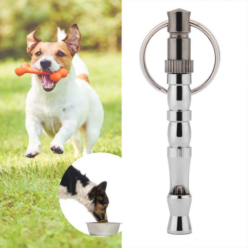 Portable Dog Training Whistle Metal Pigeon Training Whistle Dog Training Tool Pet Behavior Trainer with Keyring for Obedience and Recall - PawsPlanet Australia