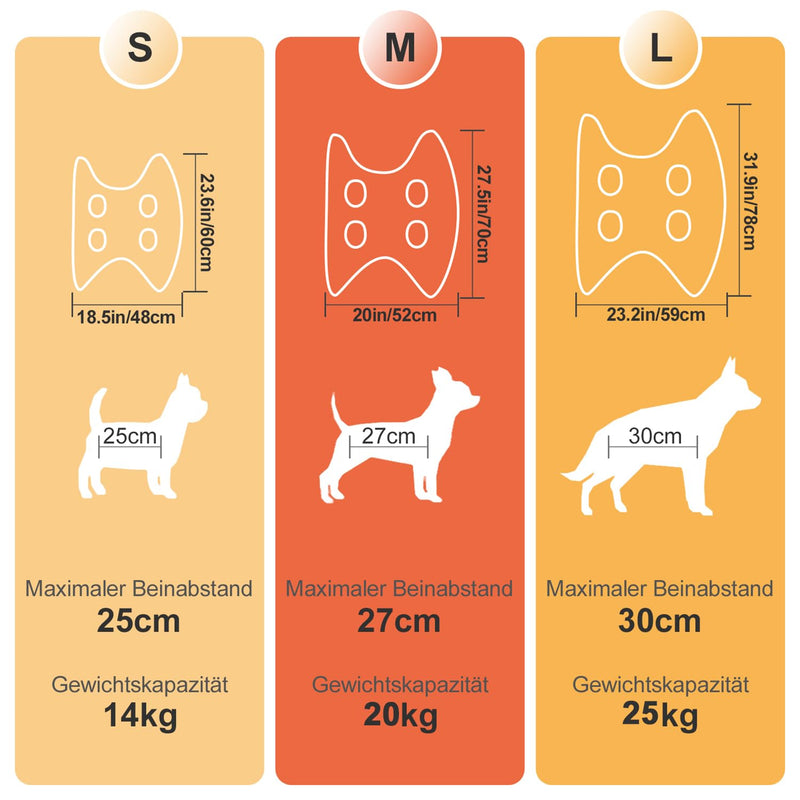 Dog Grooming Hammock Set for Dogs and Cats, Hammock Harness for Nail Trimming, Pet Grooming Hammock, Nail Cutting Helper Ear/Eye Care Helper for Small and Large Pets (S) S - PawsPlanet Australia