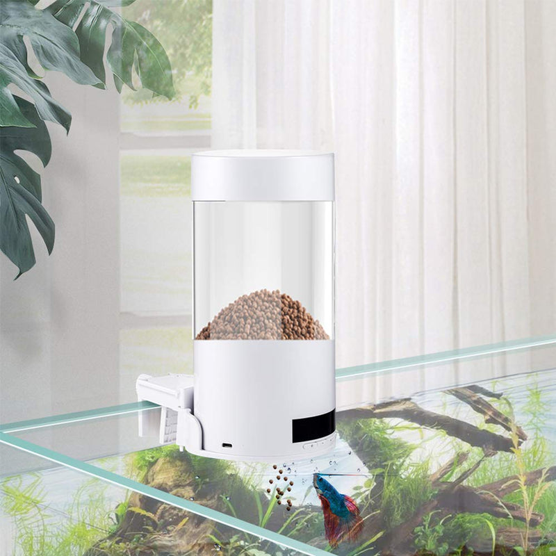 Automatic Fish Feeder Auto Fish Feeder Smart Timer Small Fish Feeder Fish Food Dispenser for Aquarium and Fish Tank - PawsPlanet Australia