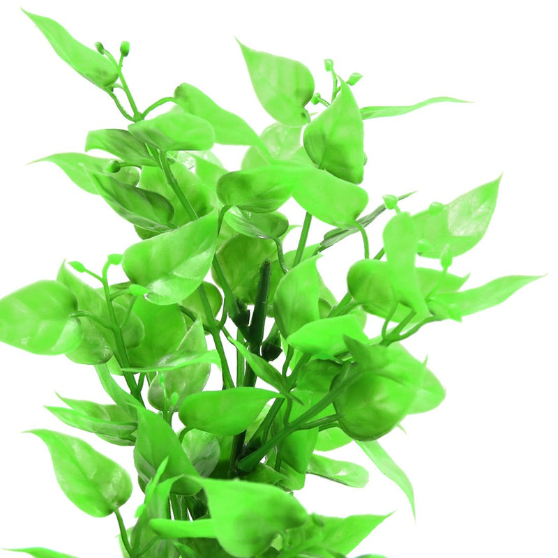 [Australia] - uxcell Green Plastic Plant Decor Aquarium Terrarium Landscape Ornament for Reptiles 