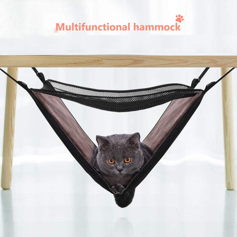 [Australia] - POPETPOP Cat Hammock Bed Pet Cage Hanging Bed for Cats/Small Dogs/Rabbits/Other Small Animals 