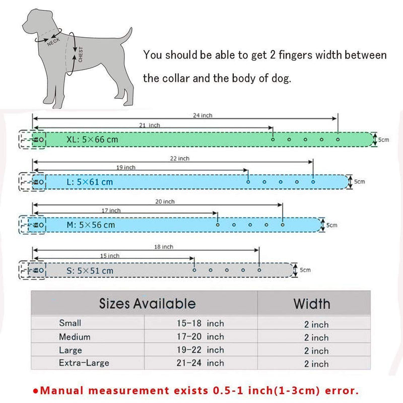 [Australia] - haoyueer Rhinestones Dog Collars 5 cm Width 5 Rows Full Sparkly Crystal Diamonds Dazzling Sparkling Elegant Fancy PU Leather Dog Collar for Medium & Large Dogs M Pink 