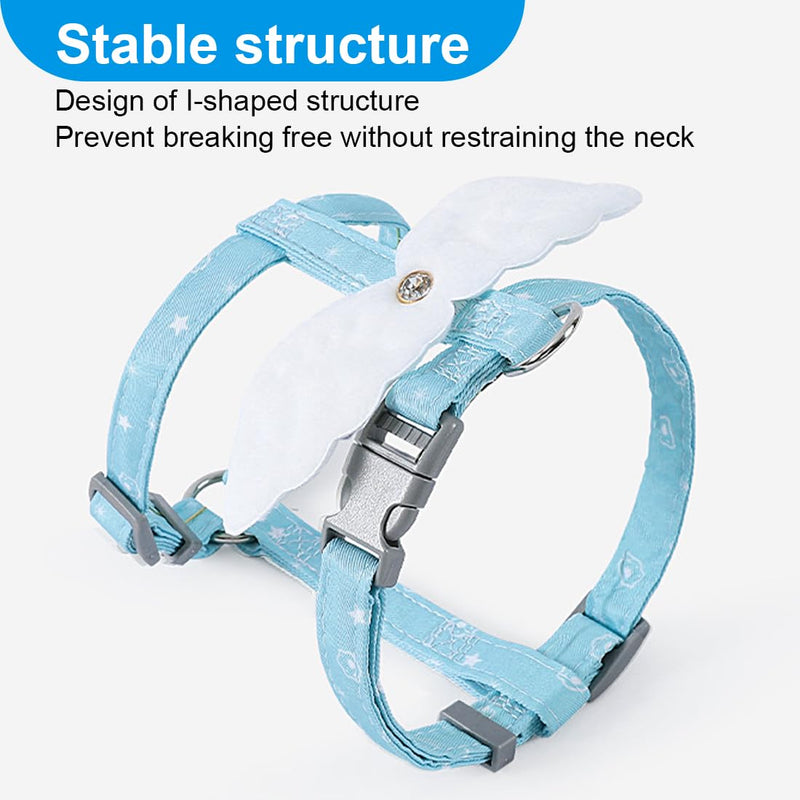 EBHO cat harness, cat leash, cat leash with harness for cats, chest harness, cat harness, cat set, escape-proof, adjustable cat vest - PawsPlanet Australia