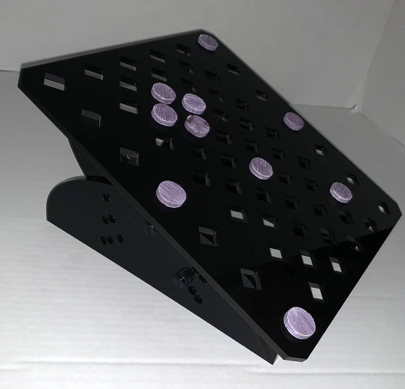 [Australia] - Black Acrylic Adjustable Frag Rack and Skimmer Stand 