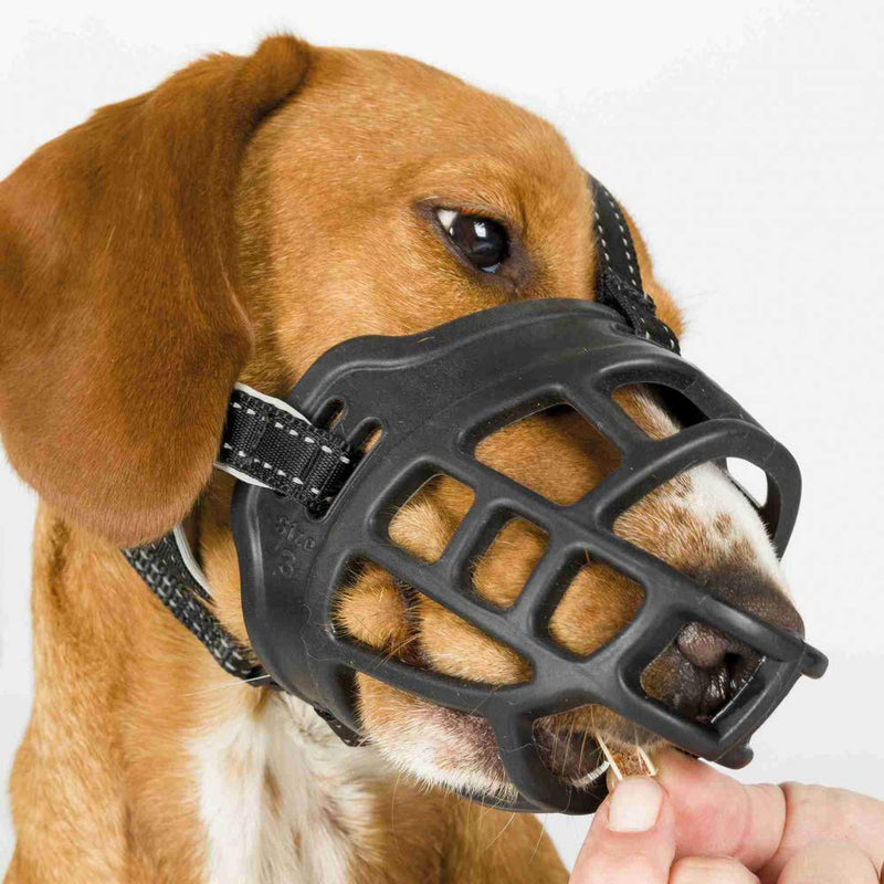 Trixie Muzzle Flex muzzle, silicone - PawsPlanet Australia