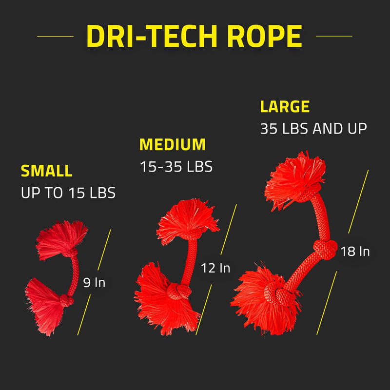 Playology Dri-Tech Ring Dog Toy - Engaging All-Natural Scented Dog Toys for Small, Medium & Large Dogs - Interactive & Tough Non-Toxic Chew Toys for Teething Medium Rope Beef - PawsPlanet Australia