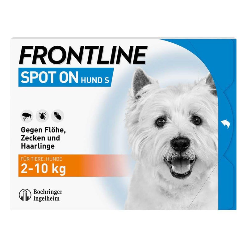 Frontline Spot on Dog S, 6 pcs - PawsPlanet Australia
