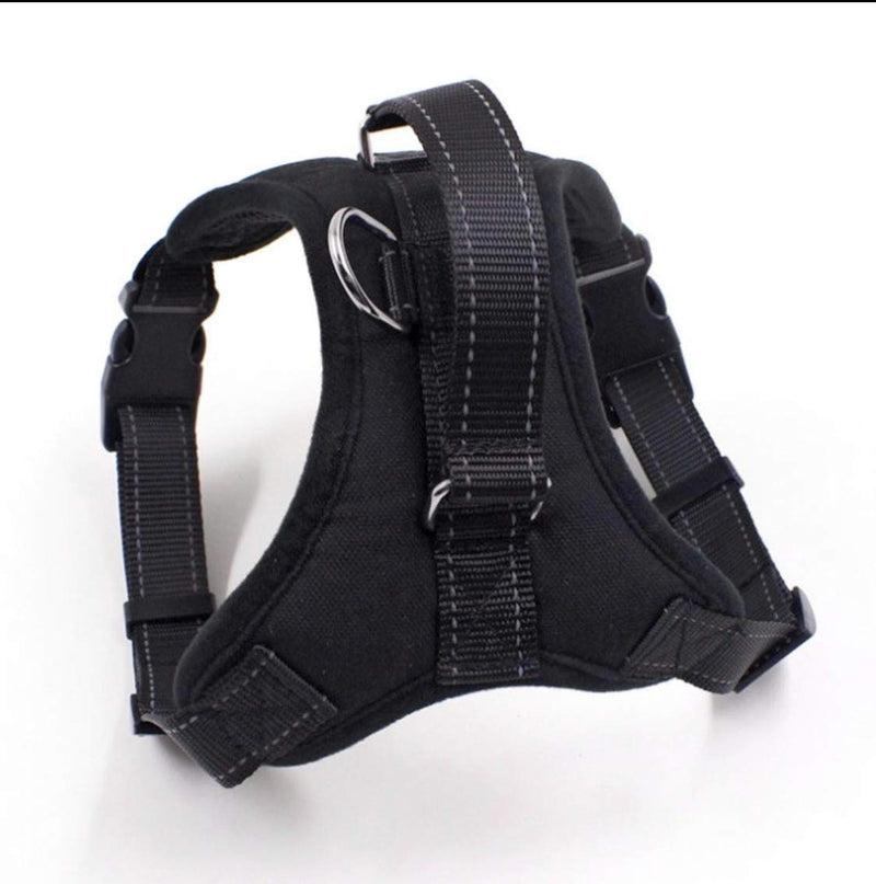 No Pull Dog Harness, Breathable Adjustable Dog Vest with Handle Front Clip for Small Medium Extra Large Dogs (Large) - PawsPlanet Australia