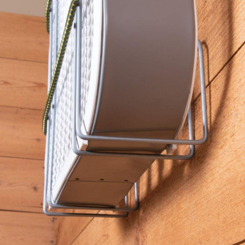 EASY-UP Horse Stall Box Fan Support | Hang Standard Size Box Fans | Simple Wire Design | Great for Shows or The Barn | Top Holder Width is 7-1/2” | Bottom Holder Width 5” - PawsPlanet Australia
