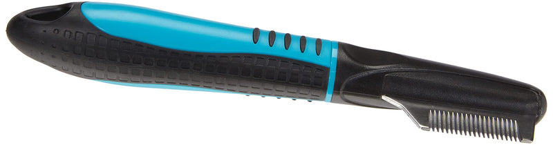 Trixie 2361 trimming knife, fine, 19 cm, assorted colors - PawsPlanet Australia