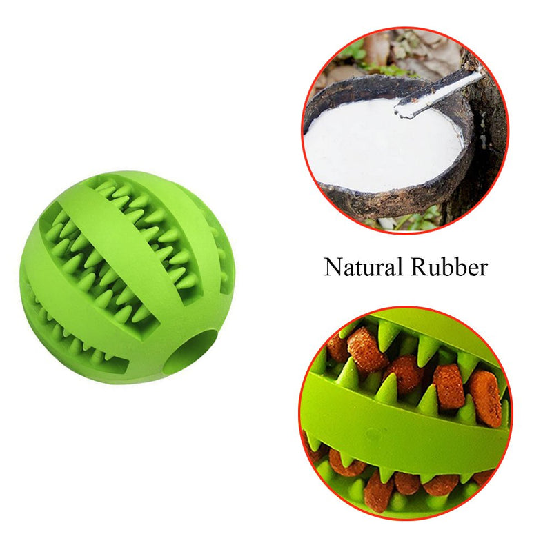 2Pack Dog Teething Toys Ball Nontoxic Durable Dog IQ Puzzle Chew Toys for Puppy Small Large Dog Teeth Cleaning/Chewing/Playing/Treat Dispensing Dog Toys 2 Pcs for Small Dogs - PawsPlanet Australia