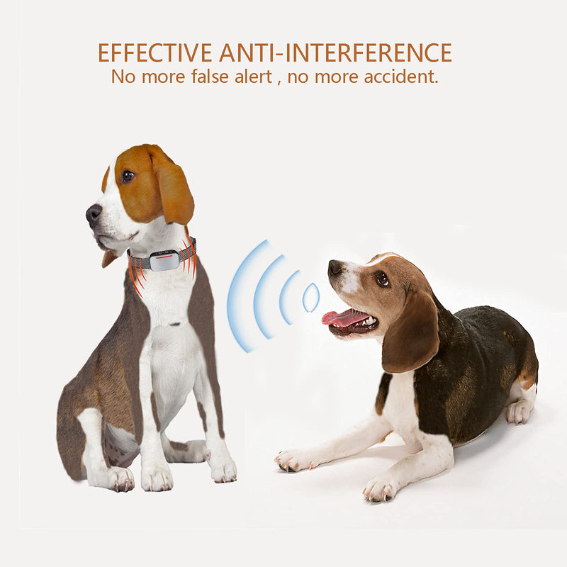 AUBERRY Bark Collar for Dog,Dog Bark Collar Rechargeable,Dog Bark Collar with LED Indicator,Automatic Sound&Vibration&Shock Modes and 4 Adjustable Sensitivity Levels for Medium Large Dogs15-100LB - PawsPlanet Australia