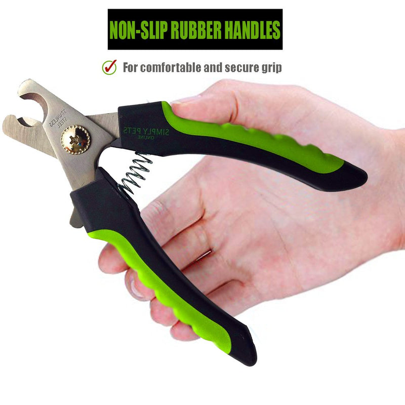 Dog Nail Clippers - Professional Nail Clippers for Dogs with Quick Sensor and Lock Single - PawsPlanet Australia